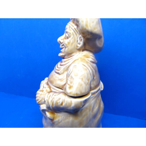 Sadler Vintage England 10" Ceramic Jolly Chef Flour Jar Canister - Picture 9 of 16